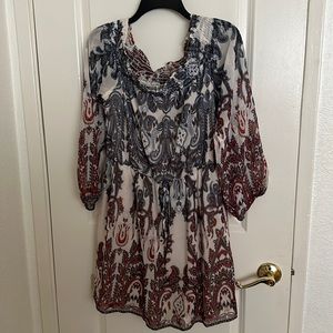 Charlotte Russe Paisley Print Dress